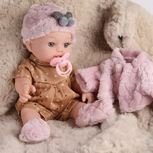 Load image into Gallery viewer, 12" Pink Baby Doll β PVC Dress-Up Play Doll (Ages 3+)