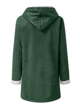 Load image into Gallery viewer, Full Size Pocketed Long Sleeve Hooded Toggle Jacket – Stylish & Functional Outerwear for Women