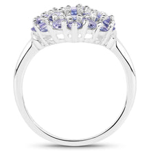 Load image into Gallery viewer, 2.31 Carat Genuine Tanzanite .925 Sterling Silver Ring