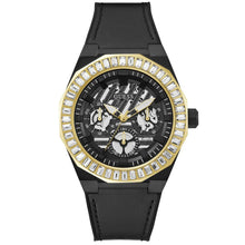 将图片加载到图库查看器,Guess Men's Black Round Dial Analog