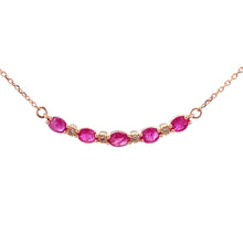 Load image into Gallery viewer, .73ct Ruby Diamond Fashion Pendants 10KT Rose Gold