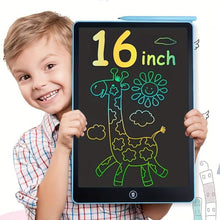 Load image into Gallery viewer, Digital LCD Writing Tablet with Stylus Pen – Reusable Wipeable Dry-Erase Doodle & Drawing Board