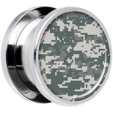 Load image into Gallery viewer, Digital Camo Print Steel Screw Fit Plug Set 9/16