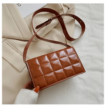 将图片加载到图库查看器,Fabulous Luxury Shoulder Bag Shiny Pu Leather Crossbody Bags For Women Small Flap Handbag Designer Female Messenger Bags