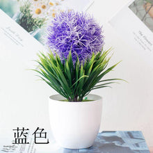 Load image into Gallery viewer, Fake Flowers Potted Ornaments 15x26cm Small Tree Potted Home Hotel Garden Decor Bonsai Artificial Home Decor