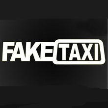 将图片加载到图库查看器,Fake Taxi Sticker Decal Funny Vinyl Car Bumper Funny FAKE TAXI Car Auto Sticker Fake Taxi Decal Self Adhesive Vinyl Universal Car Fake Taxi Reflective Window Vehicle Body Sticker Decal Auto Accessories