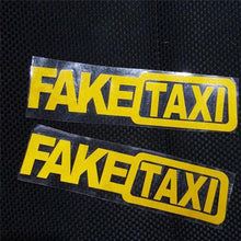 将图片加载到图库查看器,Fake Taxi Sticker Decal Funny Vinyl Car Bumper Funny FAKE TAXI Car Auto Sticker Fake Taxi Decal Self Adhesive Vinyl Universal Car Fake Taxi Reflective Window Vehicle Body Sticker Decal Auto Accessories