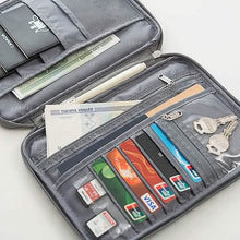Load image into Gallery viewer, Family Travel Document Organizer Capacious Passport Holder Wallet