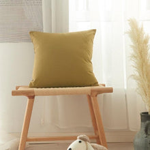 将图片加载到图库查看器,Farmhouse Plaid Striped Linen Cotton Pillow Covers Outdoor Plaid Square Pillow Cushion Case Cotton Linen Throw Pillow Covers Sofa Chair Decorative Cotton Cushions Cover Red Green Blue Pillowcase