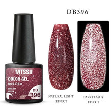 将图片加载到图库查看器,Fashion 2022 Reflective Glitter Gel Nail Polish 8 Colors Sparkling Auroras Permanent UV Diamond Gel Nail Polish Gel For Girls and Womens