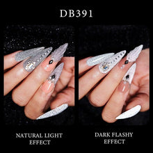 将图片加载到图库查看器,Fashion 2022 Reflective Glitter Gel Nail Polish 8 Colors Sparkling Auroras Permanent UV Diamond Gel Nail Polish Gel For Girls and Womens