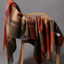 将图片加载到图库查看器,Fashion Autumn Winter Warm High Quality Long Soft Cashmere Hijabs Scarves Dot Pattern Tassels Elegant Thicken Wrap Shawl Ladies Lightweight Escharpe Soft Wool Cashmere Muffler For Women
