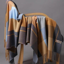 将图片加载到图库查看器,Fashion Autumn Winter Warm High Quality Long Soft Cashmere Hijabs Scarves Dot Pattern Tassels Elegant Thicken Wrap Shawl Ladies Lightweight Escharpe Soft Wool Cashmere Muffler For Women