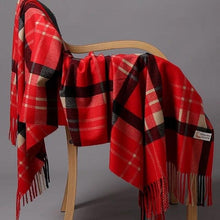 将图片加载到图库查看器,Fashion Autumn Winter Warm High Quality Long Soft Cashmere Hijabs Scarves Dot Pattern Tassels Elegant Thicken Wrap Shawl Ladies Lightweight Escharpe Soft Wool Cashmere Muffler For Women