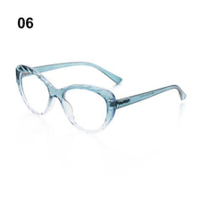 Load image into Gallery viewer, Fashion Cat Eye Eyeglasses For Women Men Flexible Portable Anti Blue Rays Glasses Computer Glasses Optical Eyewear For Men And Women Optical Eyewear Fashionable Eyewear