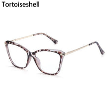 Load image into Gallery viewer, Fashion Cat Eye Eyeglasses For Women Men Flexible Portable Anti Blue Rays Glasses Computer Glasses Optical Eyewear For Men And Women Optical Eyewear Fashionable Eyewear
