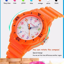 Load image into Gallery viewer, Fashion Children Watches 50M Waterproof Kids Quartz Wristwatches Clock For Boys Girls Analog Watch Waterproof Learning Time Wrist Watch Easy To Read Time Wrist Watches For Kids