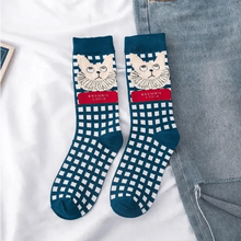 将图片加载到图库查看器,Fashion Colorful Print Socks Women Mushroom Spring Woman Socks Cotton Socks For Women Cotton Men's and Women's Printed Funky Socks - Unisex Mid Crew Length Breathable Pure Cotton Super Soft Quirky Prints Socks