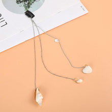 Load image into Gallery viewer, Fashion Elegant Women Lady Rhinestone Shell Crystal Tassel Long Chain Beads Dangle Hairpin Side Clip Gorgeous Hair Accessories For Women