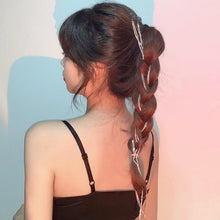 Load image into Gallery viewer, Fashion Elegant Women Lady Rhinestone Shell Crystal Tassel Long Chain Beads Dangle Hairpin Side Clip Gorgeous Hair Accessories For Women