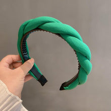 Load image into Gallery viewer, Fashion Hair Band Twist Solid Color Folds Pattern Hair Hoop Headbands Designer Hairband Gorgeous Hair Accessories For Women