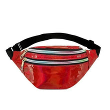 Load image into Gallery viewer, Fashion Holographic Women Waist Bags Modern Fanny Pack Adjustable Belt Bag Excellent Design Waist Packs Chest Phone Pouch