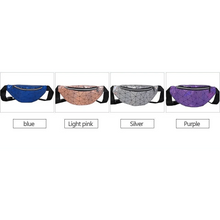 Load image into Gallery viewer, Fashion Holographic Women Waist Bags Modern Fanny Pack Adjustable Belt Bag Excellent Design Waist Packs Chest Phone Pouch
