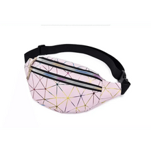 Load image into Gallery viewer, Fashion Holographic Women Waist Bags Modern Fanny Pack Adjustable Belt Bag Excellent Design Waist Packs Chest Phone Pouch