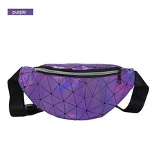 Load image into Gallery viewer, Fashion Holographic Women Waist Bags Modern Fanny Pack Adjustable Belt Bag Excellent Design Waist Packs Chest Phone Pouch