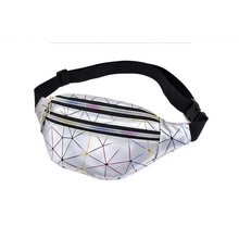 Load image into Gallery viewer, Fashion Holographic Women Waist Bags Modern Fanny Pack Adjustable Belt Bag Excellent Design Waist Packs Chest Phone Pouch
