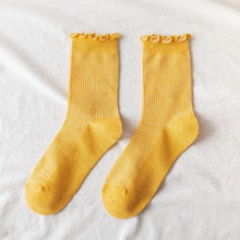 Load image into Gallery viewer, Fashion Lace Ruffled Soft Cotton Female Sock Spring And Summer Cute Socks Sweet Princess Girls Comfortable Breathable Cute Socks For Women