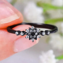 将图片加载到图库查看器,Fashion Luxury 925 Sterling Silver Snowflake Ring - 2021 Trending Fashion Jewelry for women Wedding Band Ring Promise Love Engagement Rings