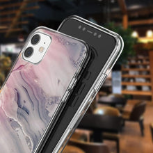 将图片加载到图库查看器,Fashion Marble Pattern Phone Case For iPhone 13 12 11 Pro Max 7 8 6 6S Plus X XR XS Max 12Mini 5 5S SE Cute Soft TPU Cover Full Body Protection with Raised Bezel