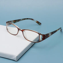 Load image into Gallery viewer, Fashion Men Women Reading Glasses Rectangle Spring Anti Glare Lightweight Reading Eyeglasses No Screw Detachable Design Eyeglasses Hyperopia Presbyopia Vision Care Eyewear