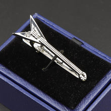 Load image into Gallery viewer, Fashion Metal Men Tie Clip Golden Musical Instrument Shape Simple Bar Clasp Luxury Fashion Necktie Tie Clips Bar Variety Pattern Mens Suit Wedding Gift Unique Tie Clip