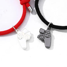 Load image into Gallery viewer, Fashion New Game Console Handle Couple Bracelet Magnet Charm Bracelet Game Controller Couples Bracelets Valentines Day Gifts Magnetic Matching Best Friend Bracelets Friendship Bracelets For Women Men