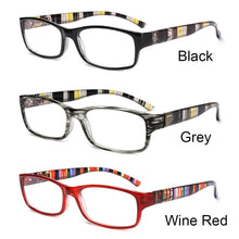 Load image into Gallery viewer, Fashion Print Reading Glasses Women Men Anti Blue Light Glasses Computer Goggles Eye Protection For Men And Women Portable High-definition Lens Retro Magnifier Eyewear Diopter +1.0~+4.0