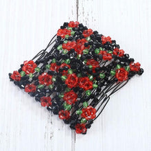 Load image into Gallery viewer, Fashion Professional Hair Comb Ladies Magic Beads Elasticity Double Bead String Clamp Stretchy Gorgeous Hair Accessories For Women for Valentine's Day