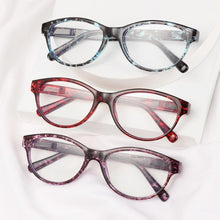 Load image into Gallery viewer, Fashion Reading Eyeglasses Men Women High Definition Transparent Optical Eyewear Anti Blue Eye Protection Eyeglasses Transparent Optical Eyewear With Diopter +1.0~+ 4.0