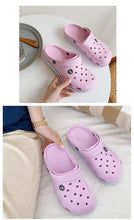 将图片加载到图库查看器,Fashion Sandal Clogs Women Slippers Soft Bottom Beach Sandals Women Clog Sandals Breathable Ankle-Wrap EVA Clogs Slippers For Women Fashion Comfortable Slip On Slides Shoes