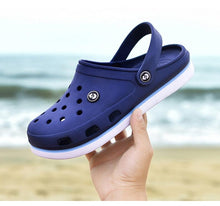 Load image into Gallery viewer, Fashion Sandals Mens Clogs Slippers Soft Bottom Beach Sandals Clog Comfortable Breathable Ankle-Wrap Lightweight Hiking Summer Walking Water Beach Shoes