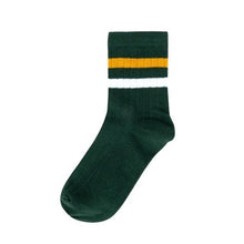 Load image into Gallery viewer, Fashion Socks Cotton Rainbow Color Black And White Christmas Gift Classic Warm Casual Tide Harajuku Funny Cute Pop Korean Socks Short Socks For Men And Women