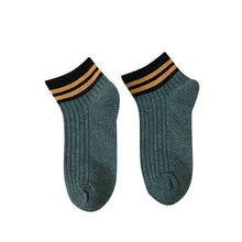 Load image into Gallery viewer, Fashion Socks Cotton Rainbow Color Black And White Christmas Gift Classic Warm Casual Tide Harajuku Funny Cute Pop Korean Socks Short Socks For Men And Women