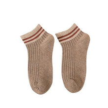 Load image into Gallery viewer, Fashion Socks Cotton Rainbow Color Black And White Christmas Gift Classic Warm Casual Tide Harajuku Funny Cute Pop Korean Socks Short Socks For Men And Women