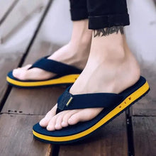 将图片加载到图库查看器,Fashion Summer Big Size Youth Slippers For Men Women Massage Non-Slip Cool Outside Flip Flops Breathable Thick-Soled Slippers