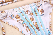 将图片加载到图库查看器,Fashion Swimwear Women Bikini Sets Women Lace Up Two Piece String Bikinis Beach Swimsuit Triangle Bathing Suit Side Tie Swimwear String Swimming Suit For Women Bathing Suit Micro Halter String Triangle Bikini