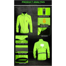 Load image into Gallery viewer, Fashion Tour De France Breathable Bicycle Cycle Waterproof Raincoat