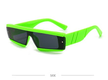 Load image into Gallery viewer, Fashion Trendy Chunky Frame 90s Rectangle Popular & Unique Square Small Sunglasses For Women & Men Rectangle Personalized Sun Glasses Design Outdoor Decent Shades Eyewear