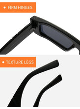 Load image into Gallery viewer, Fashion Trendy Chunky Frame 90s Rectangle Popular & Unique Square Small Sunglasses For Women & Men Rectangle Personalized Sun Glasses Design Outdoor Decent Shades Eyewear