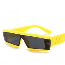 Load image into Gallery viewer, Fashion Trendy Chunky Frame 90s Rectangle Popular & Unique Square Small Sunglasses For Women & Men Rectangle Personalized Sun Glasses Design Outdoor Decent Shades Eyewear